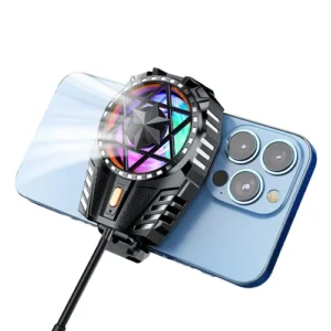 Phone Cooler AC With Fan And RGB USB