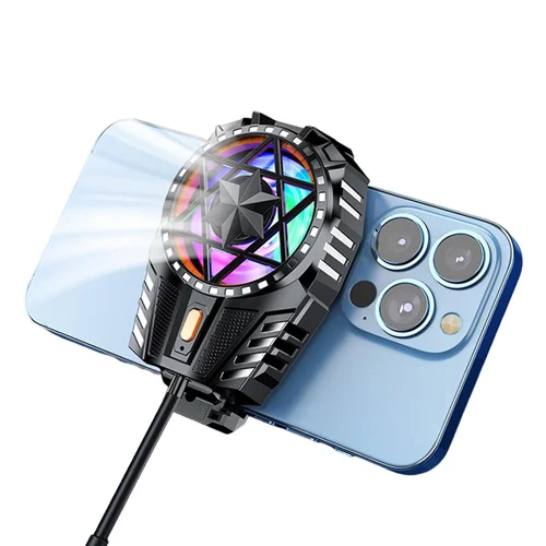 Phone Cooler AC With Fan And RGB USB