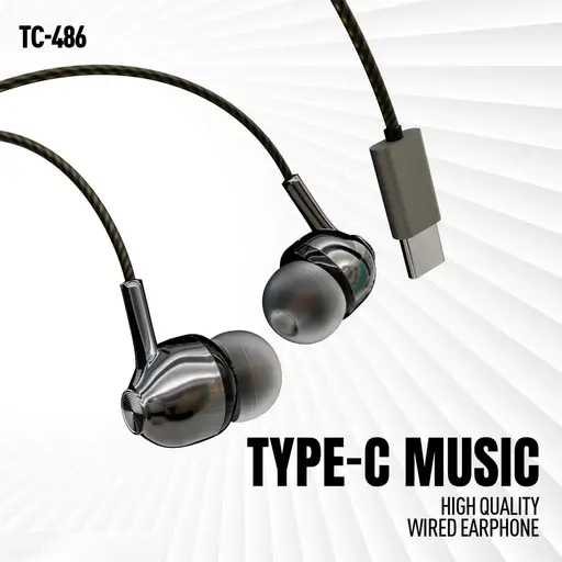 Type-C Wired Earphones With Mic